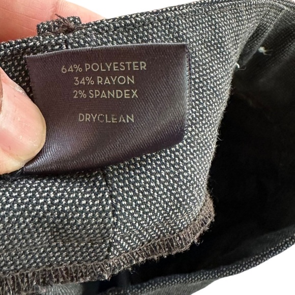 Ann Taylor Womens Curvy Straight Trouser Work Pant Size: 6 - Picture 5 of 10